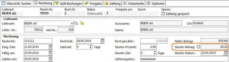 Datei:REFLEX Faktura Eingangsrechnung SkontoOptionen.jpg