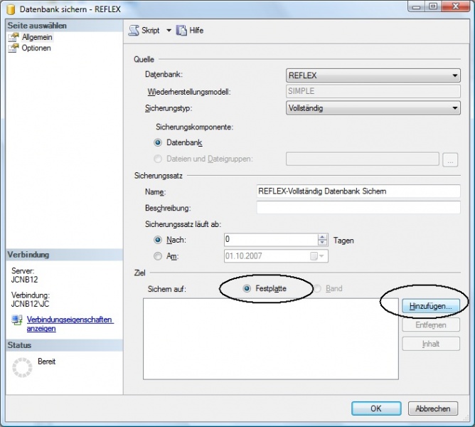 Datei:Sichern einer Datenbank mit MSSQL-Ziel.jpg
