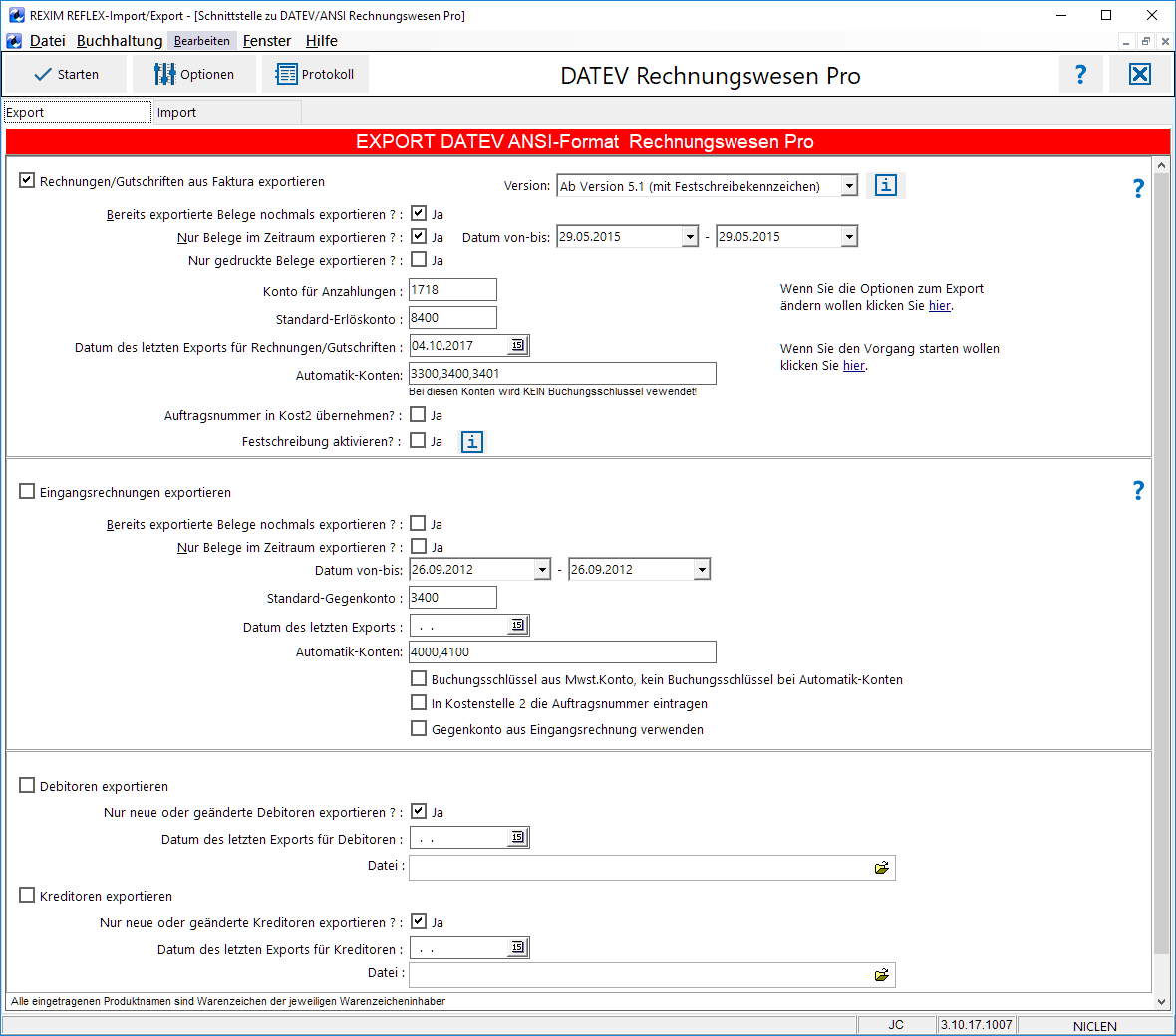 REXIM DATEV Ansi Programmfenster Export.png