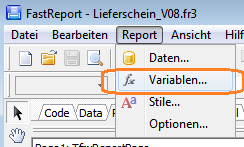 FastReport Lieferschein Variable Copy 01.png