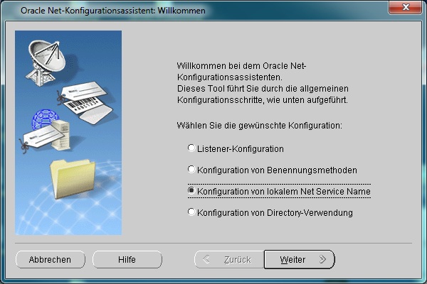 GEVAS-Pro Installation Oracle Konfigurationsassistent 1 Menu.jpg