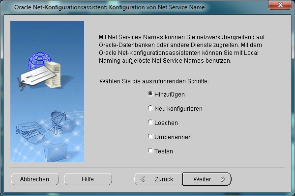 GEVAS-Pro Installation Oracle Konfigurationsassistent 2 Menu.jpg