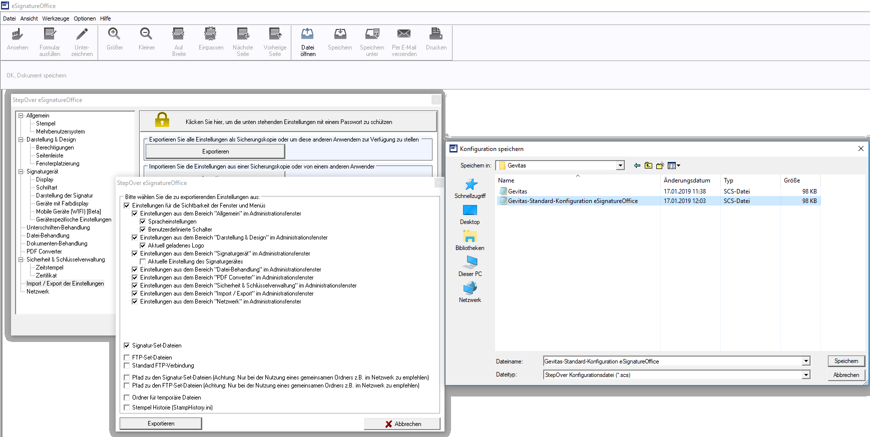 ElectronicSignature Einstellungen exportieren 01.png