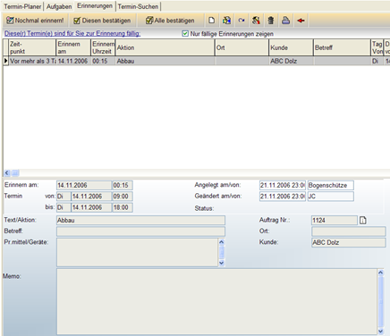 REFLEX TerminManager HauptansichtErinnerungen.png