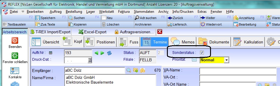 REFLEX Auftragsverwaltung Sonderstatus setzen.jpg