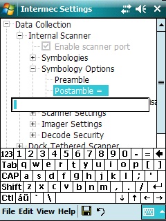 Datei:Barcode Scanner Einstellung Postamble Intermec.jpg