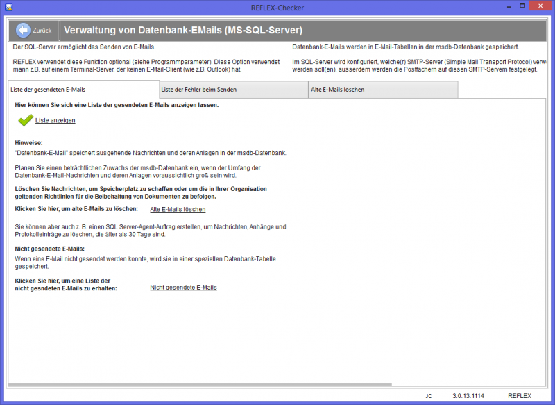 REFLEX Reflex Checker DatenbankMailverwaltung.png