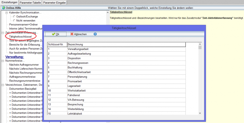 Datei:REFLEX Programmparameter Tätigkeitsschlüssel.png