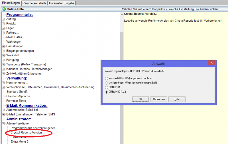 REFLEX CRRUN12 Parametereinstellungen CRVersion.png