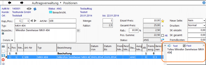 Datei:REFLEX Stammdaten Artikel TextbausteinBspAuftrag.png