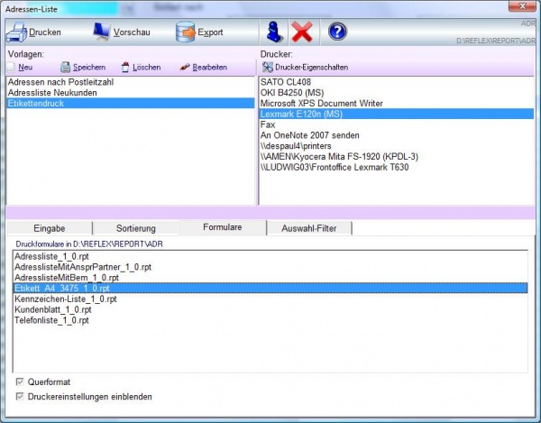 REFLEX Stammdaten Kontake Adressetiketten Drucken REFLEX Formular.jpg