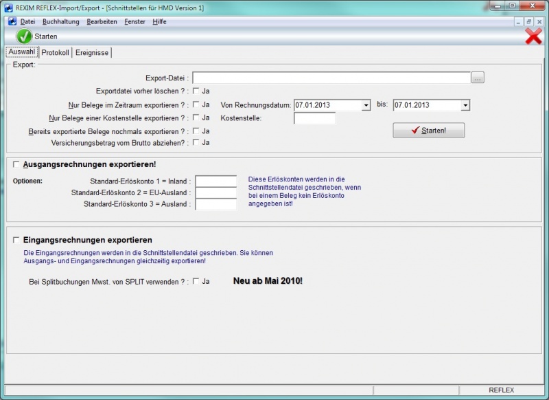 Datei:REXIM HMD1 Auswahlfenster.jpg